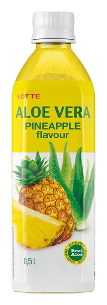 Lotte Aloe Vera Pineapple Flavour 500ml