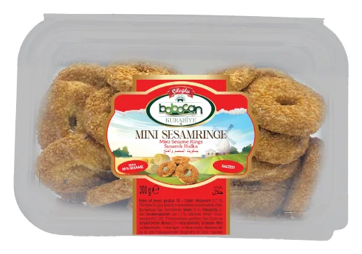 Babacan Mini Susamli Halka Kurabiye 300g