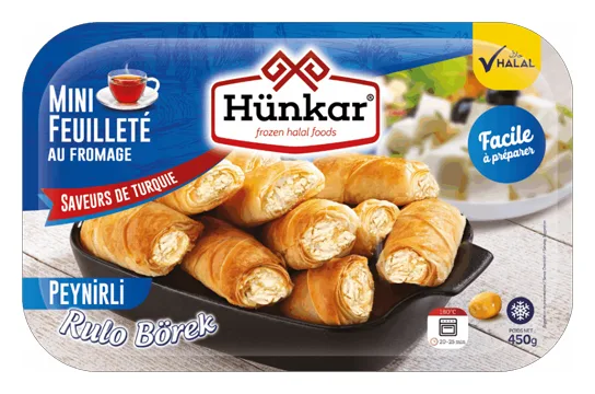 Hünkar Mini Rulo Börek mit Käse 450g