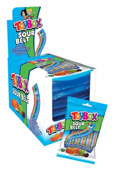 Toybox Sour Belt Mix 80g