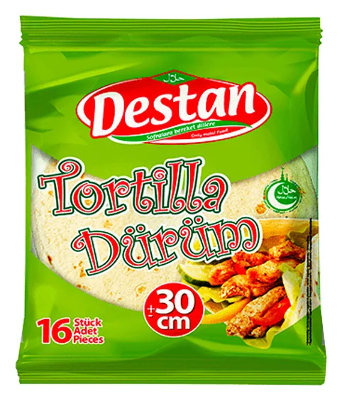 Destan Tortilla Dürüm 16pcs 30cm
