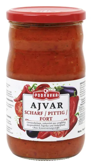 Podravka Ajvar Scharf 690g