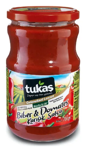 Tukas Paprika & Tomatenmark 700g