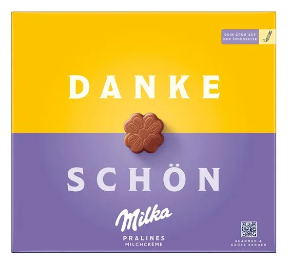 Milka Dankeschön Milchcreme 110g