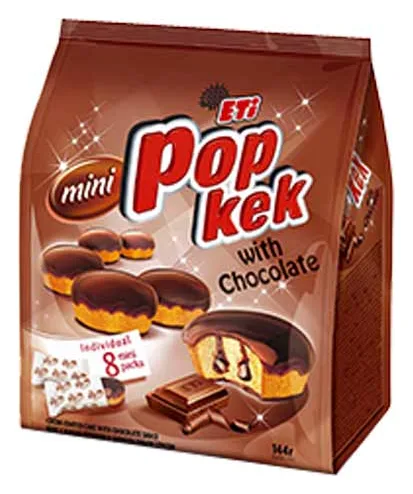 Eti Pop Kek Mini Schoko 144g