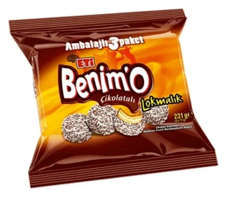 Eti Benim'o Cikolata Kaplamali 240g