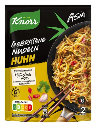 Knorr Asia Gebratene Nudeln Huhn 121g