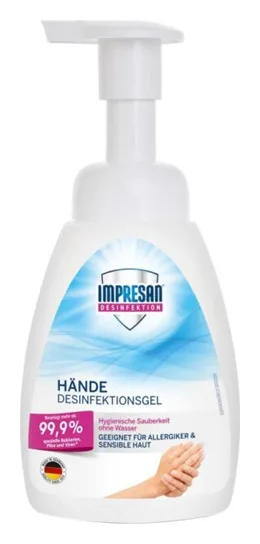 Impresan Hände Desinfektionsgel 250 ml