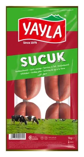 Yayla Knoblauchwurst Parmak 1kg