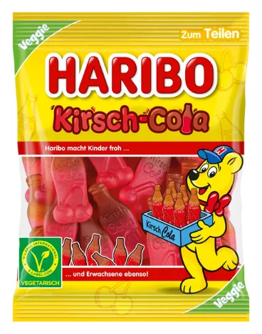 Haribo Kirsche Cola Veggie 175g