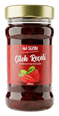 Sizin Erdbeeremarmalade 380g