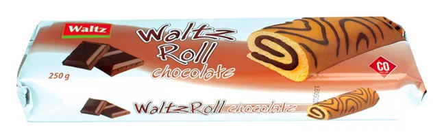 Waltz Roll Biskuit mit Kakao-Füllung 180g
