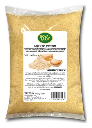 Knoblauch granuliert Royal Farm 100g