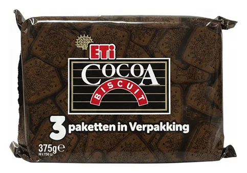 Eti Kakao Biscuit (3x125g) 375g