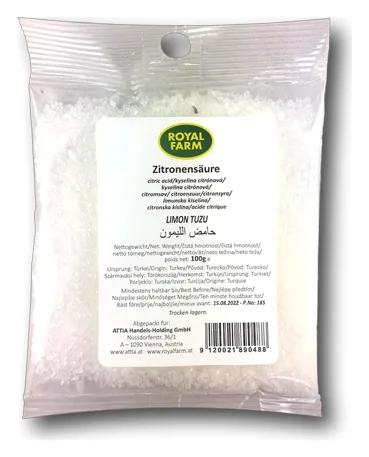 Zitronensäure Royal Farm 80g