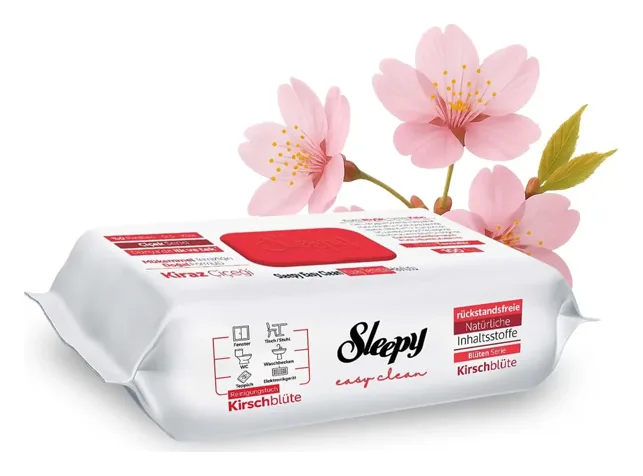 Sleepy Easy Clean Cherry Blossom 100pcs
