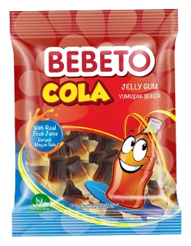 Bebeto Fruchtgummi Cola 80g