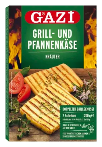 Gazi Grillkäse Kräuter 200g