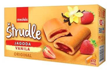 Medela Strudle Erdbeere Vanille 240g