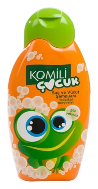 Komili Cocuk Sampuan ve Dus Jeli Tropikal 300ml