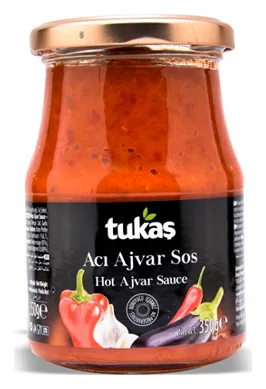 Tukas Hot Ajvar Sauce 350g