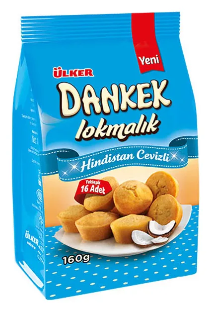 Ülker Dankek Lokmalik Hindistan Cevizli 180g
