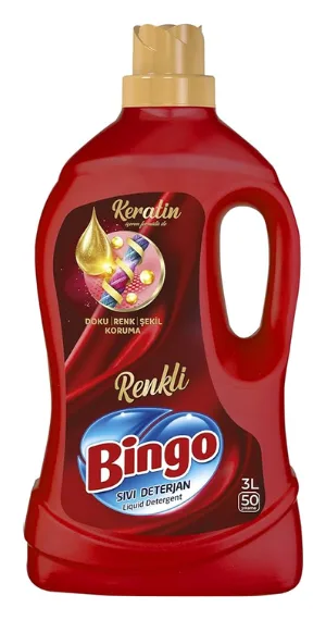 Bingo Waschmittel Lovely Color 3L