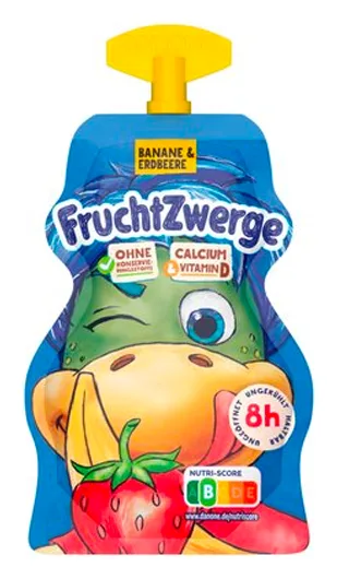 Danone Fruchtzwerge Go! Erdbeere&Banane 70g