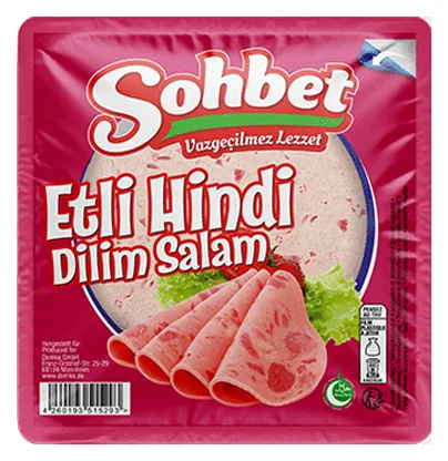 Sohbet Etli Hindi Dilim Salam 200g