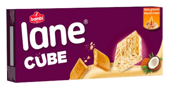Lane Cube Weiße Schokolade 130g