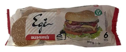 Ege Hamburger Buns 6x50g