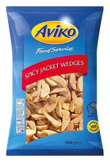 - Aviko Spicy Jacket Wedges 2500g