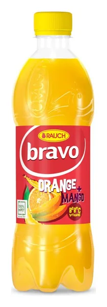 Rauch Bravo Orange&Mango 0,5L