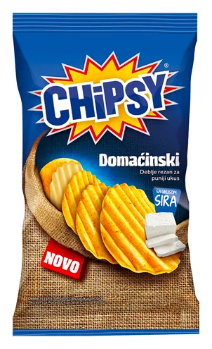 Chipsy mit Käse Hausgemacht 160g