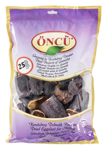 Öncü Dolmalik Patlican Kurusu 25pcs