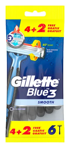 Gillette Blue 3 Smooth Einwegrasierer 4+1