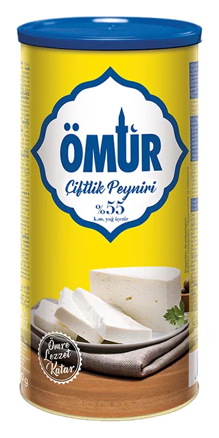 Ömür Ciftlik Peynir %55 800g