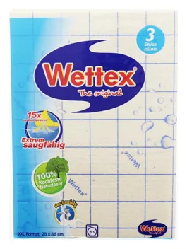 Wettex Schwammtücher dünn 3 Stück