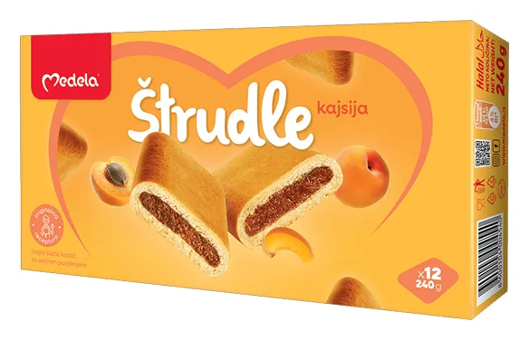 Medela Strudle Aprikose 240g