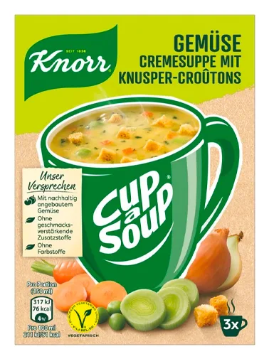 Knorr Gemüse Cremesuppe Cup 51g