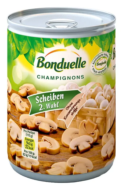 Bonduelle Champignons in Scheiben 390g