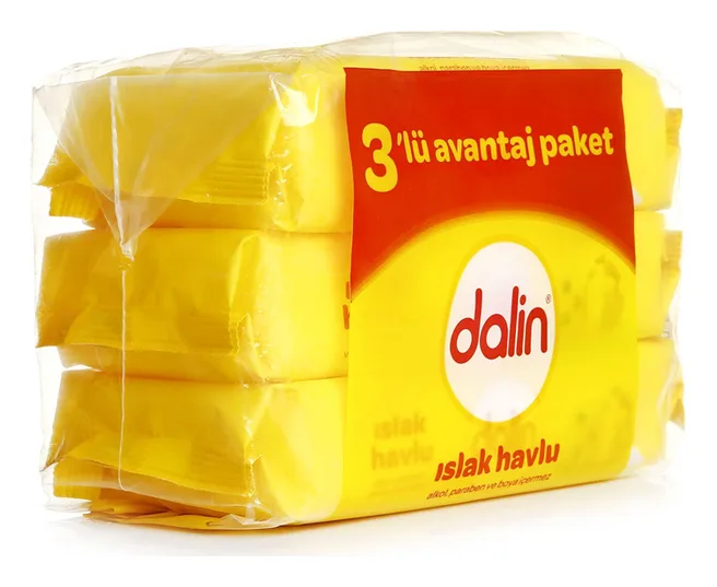 Dalin Feuchttücher 3er Pack