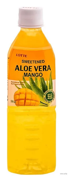 Lotte Aloe Vera Mango Flavour 500ml