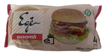 Ege Hamburger Buns 4x75g