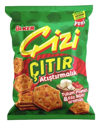 Ülker Cizi Citircik Tulum Pey. & Közlenmis Biberli 120g