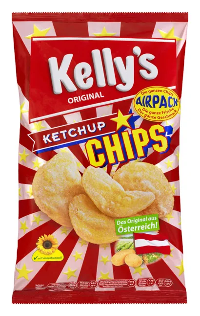 Kelly's Chips Ketchup 150g