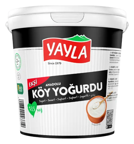 Yayla Eksi Köy Yogurdu 3,5% 1kg