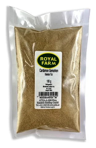 Cardamom gemahlen Royal Farm 100g
