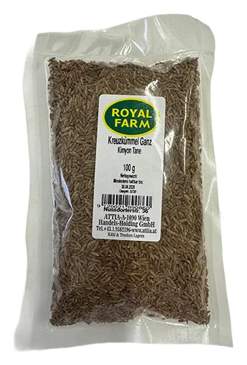 Cumin-Kreuzkümmel ganz Royal Farm 100g