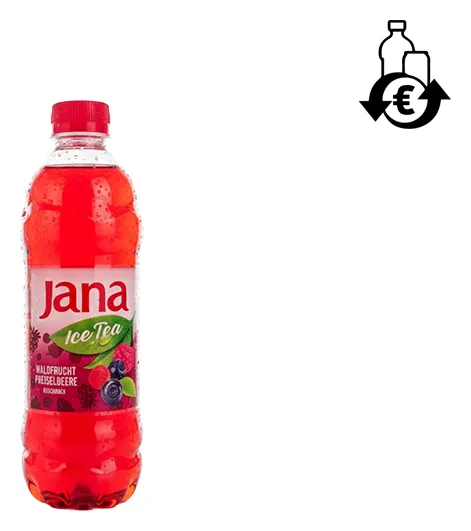 Jana Ice Tea Waldfrucht Preiselbeere 0,5L